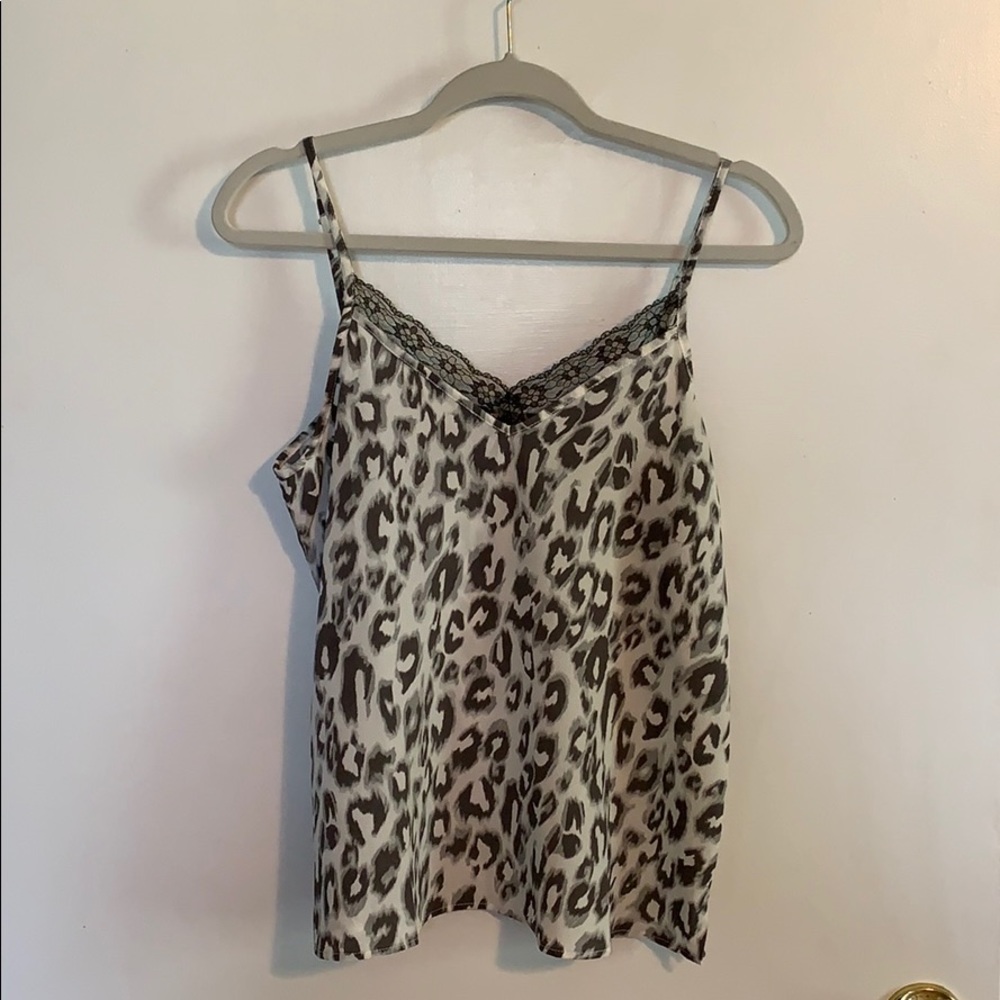 Leopard tank top